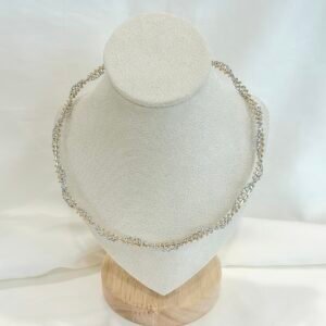 Cadena balin plateado