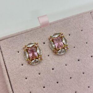 Areet stud cristal rosa