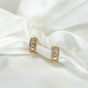 Argolla dorada zirconia