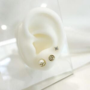 Arete set perla cola sirena