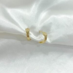 Argolla dorada corazon