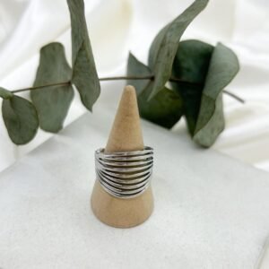 Anillo plateado