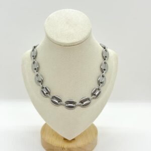 Cadena Gucci plateado 13mm