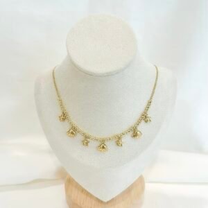 Cadena charm estrella concha